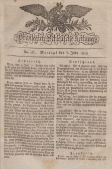 Privilegirte Schlesische Zeitung. 1828, No. 157 (7 Juli) + dod.