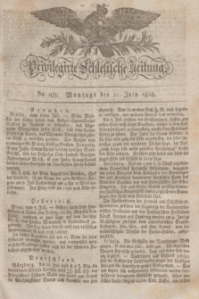 Privilegirte Schlesische Zeitung. 1828, No. 169 (21 Juli) + dod.