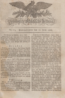 Privilegirte Schlesische Zeitung. 1828, No. 174 (26 Juli) + dod.