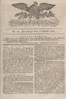 Privilegirte Schlesische Zeitung. 1828, No. 194 (19 August) + dod.