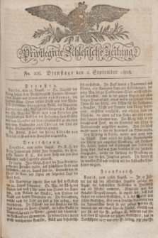 Privilegirte Schlesische Zeitung. 1828, No. 206 (2 September) + dod.