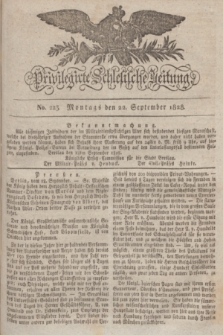 Privilegirte Schlesische Zeitung. 1828, No. 223 (22 September) + dod.