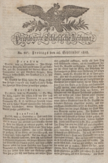 Privilegirte Schlesische Zeitung. 1828, No. 227 (26 September) + dod.