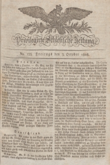Privilegirte Schlesische Zeitung. 1828, No. 233 (3 October) + dod.