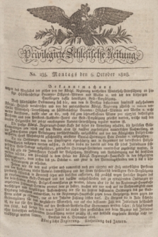 Privilegirte Schlesische Zeitung. 1828, No. 235 (6 October) + dod.
