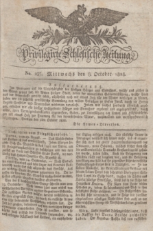 Privilegirte Schlesische Zeitung. 1828, No. 237 (8 October) + dod.