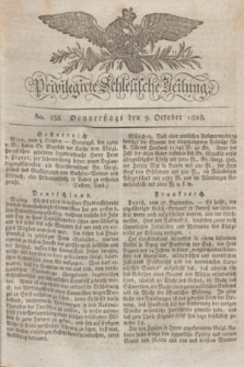 Privilegirte Schlesische Zeitung. 1828, No. 238 (9 October) + dod.