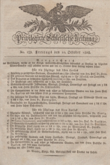 Privilegirte Schlesische Zeitung. 1828, No. 239 (10 October) + dod.