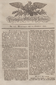 Privilegirte Schlesische Zeitung. 1828, No. 247 (20 October) + dod.