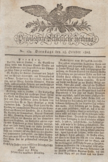 Privilegirte Schlesische Zeitung. 1828, No. 254 (28 October) + dod.