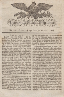 Privilegirte Schlesische Zeitung. 1828, No. 256 (30 October) + dod.