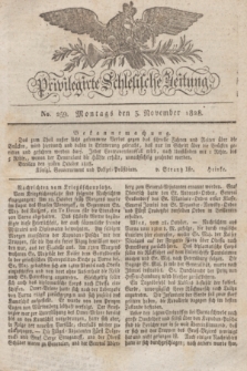 Privilegirte Schlesische Zeitung. 1828, No. 259 (3 November) + dod.