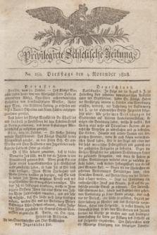 Privilegirte Schlesische Zeitung. 1828, No. 260 (4 November) + dod.