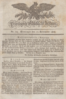 Privilegirte Schlesische Zeitung. 1828, No. 265 (10 November) + dod.