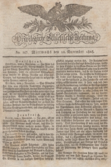 Privilegirte Schlesische Zeitung. 1828, No. 267 (12 November) + dod.