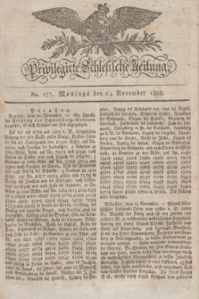 Privilegirte Schlesische Zeitung. 1828, No. 277 (24 November) + dod.