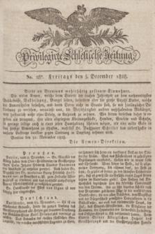 Privilegirte Schlesische Zeitung. 1828, No. 287 (5 December) + dod.
