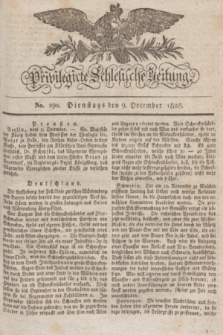 Privilegirte Schlesische Zeitung. 1828, No. 290 (9 December) + dod.