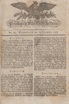Privilegirte Schlesische Zeitung. 1828, No. 294 (13 December) + dod.