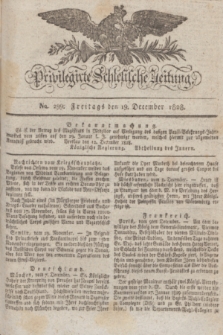 Privilegirte Schlesische Zeitung. 1828, No. 299 (19 December) + dod.