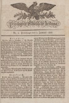 Privilegirte Schlesische Zeitung. 1829, No. 2 (2 Januar) + dod.