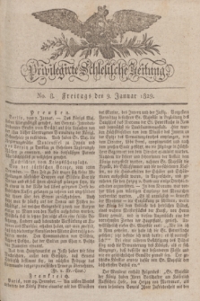 Privilegirte Schlesische Zeitung. 1829, No. 8 (9 Januar) + dod.
