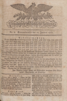 Privilegirte Schlesische Zeitung. 1829, No. 9 (10 Januar) + dod.