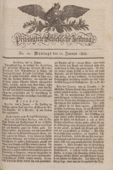 Privilegirte Schlesische Zeitung. 1829, No. 10 (12 Januar) + dod.