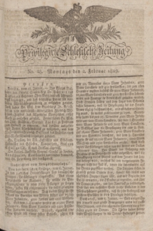 Privilegirte Schlesische Zeitung. 1829, No. 28 (2 Februar) + dod.