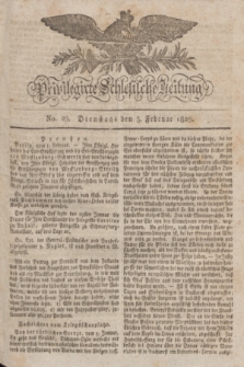 Privilegirte Schlesische Zeitung. 1829, No. 29 (3 Februar) + dod. + wkładka