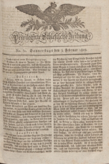 Privilegirte Schlesische Zeitung. 1829, No. 31 (5 Februar) + dod.