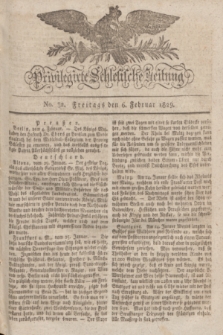 Privilegirte Schlesische Zeitung. 1829, No. 32 (6 Februar) + dod.