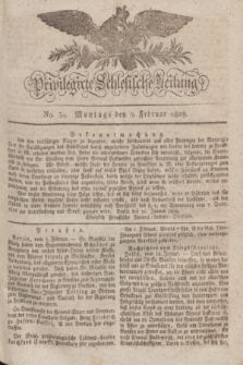 Privilegirte Schlesische Zeitung. 1829, No. 34 (9 Februar) + dod.