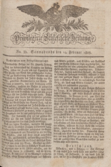 Privilegirte Schlesische Zeitung. 1829, No. 39 (14 Februar) + dod.