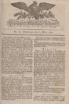 Privilegirte Schlesische Zeitung. 1829, No. 58. (9. März) + dod.