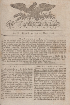 Privilegirte Schlesische Zeitung. 1829, No. 59 (10 März) + dod.