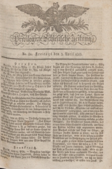Privilegirte Schlesische Zeitung. 1829, No. 80 (3 April) + dod.