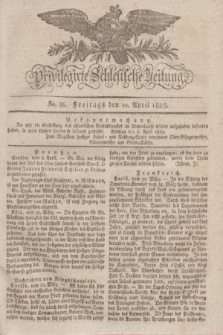 Privilegirte Schlesische Zeitung. 1829, No. 86 (10 April) + dod.