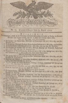 Privilegirte Schlesische Zeitung. 1829, No. 95 (23 April) + dod.