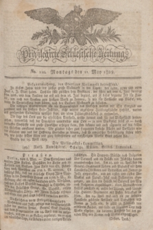 Privilegirte Schlesische Zeitung. 1829, No. 110 (11 Mai) + dod.