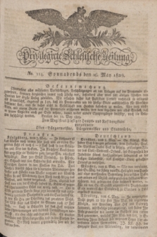 Privilegirte Schlesische Zeitung. 1829, No. 114 (16 Mai) + dod.