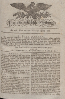 Privilegirte Schlesische Zeitung. 1829, No. 125 (30 Mai) + dod.