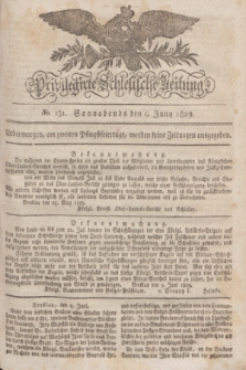Privilegirte Schlesische Zeitung. 1829, No. 131 (6 Juni) + dod.