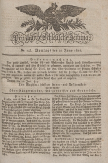 Privilegirte Schlesische Zeitung. 1829, No. 143 (22 Juni) + dod.