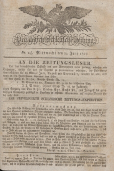Privilegirte Schlesische Zeitung. 1829, No. 145 (24 Juni) + dod.
