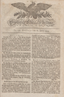 Privilegirte Schlesische Zeitung. 1829, No. 159 (10 July) + dod.