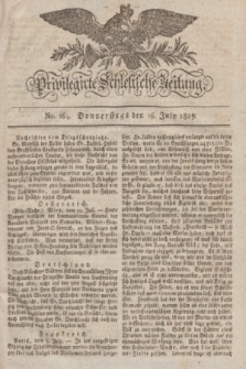 Privilegirte Schlesische Zeitung. 1829, No. 164 (16 July) + dod.