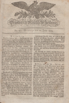 Privilegirte Schlesische Zeitung. 1829, No. 167 (20 Juli) + dod.