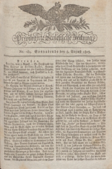 Privilegirte Schlesische Zeitung. 1829, No. 184 (8 August) + dod.