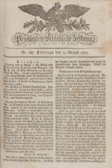 Privilegirte Schlesische Zeitung. 1829, No. 189 (14 August) + dod.